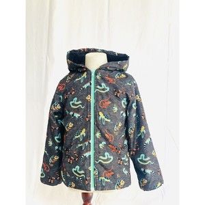 Jackets & Coats Kids Brand Mick Mack Dinosaur, Size 7 Youth. Machine wash